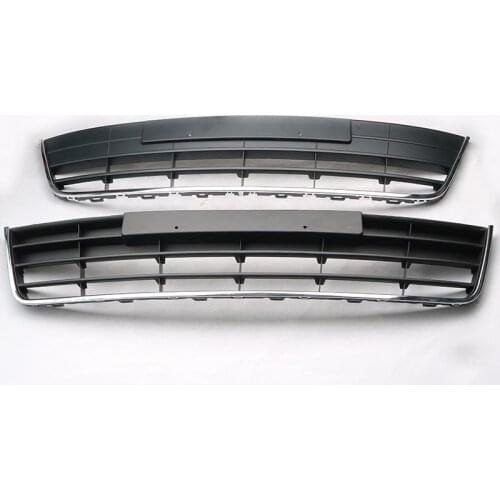 Front Bumper Lower Center Grille Bumper Lower Ventilation Grille For 2010-2012 2013-2016 TIGUAN