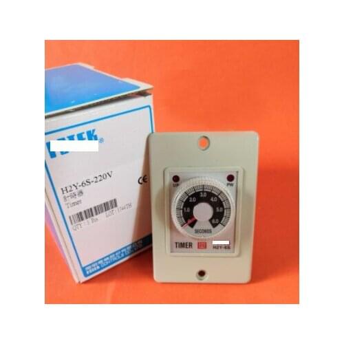 New Original imported time relay H2Y-6S-220V for FOTEK