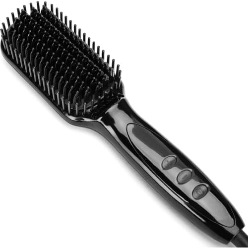 Professional Hair Straightener Beard Brush For Men Straightener Iron Hair Iron Straightening Hot Comb Barber Brush Hair Styler
