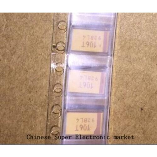 10PCS Tantalum Capacitor 7343 Type:D 106 10UF 35V