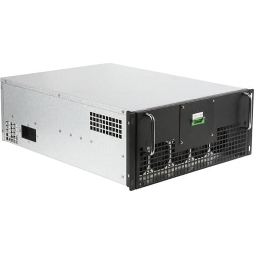 Three phase cabinet static var generator for reactive and harmonic compensation