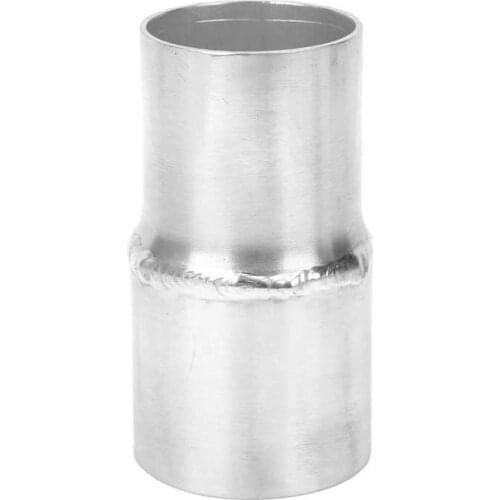 Exhaust exhaust manifold 2in to 2.25in Exhaust Tip Adapter Reducer Mirror Polishing Welding or Clamp Mounting Universal