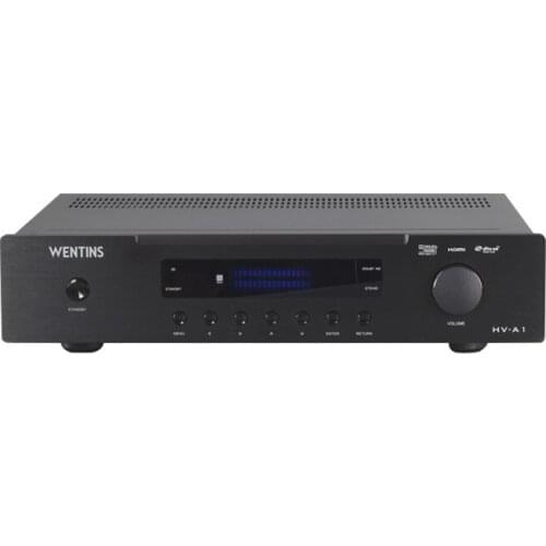 W-010 WENTINS HV-A1 home theater HD 3D pre amplifier AV decoder 3D playback effect, HD-MI1.4/lip sync/Blue-tooth reception