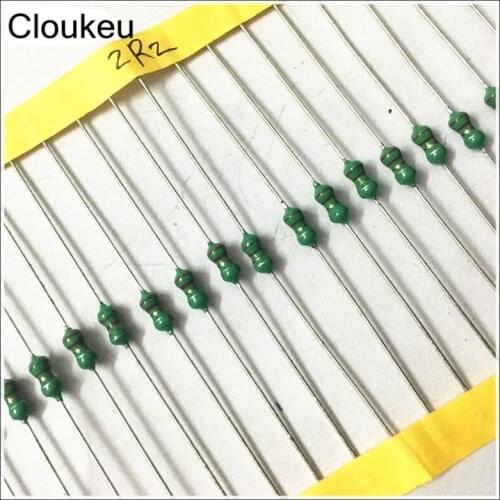 20Pcs 1/4w 2.2uH 2R2 Color Code Inductance Inductor 0307 2.2uH 2R2K