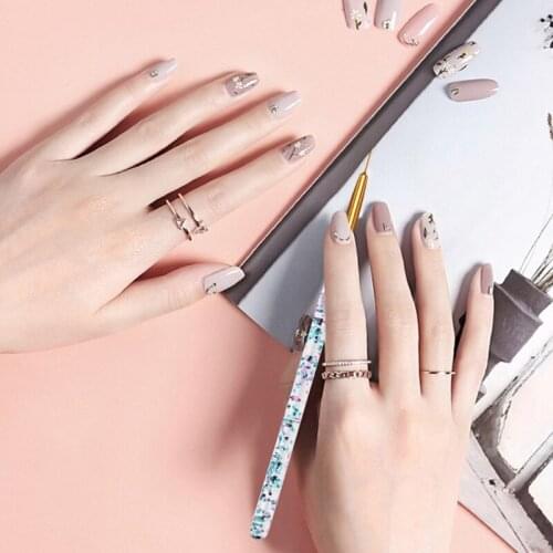 3Pcs/Set Acrylic Sequin Rod Pull Pen UV Gel Nail Art Painting Line Brush Dotting Drawing Manicure Kit Nail Art Tool