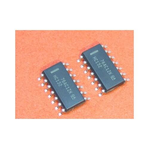 4PCS 74HC132D SOP14 74HC132 SOP SN74HC132DR SN74HC132 74HC132D SOP-14 SMD and original IC