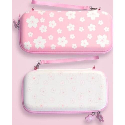 50pcs Cherry Blossoms Hard Bag for Nintend Switch Lite