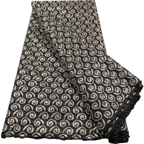 Sequin African French Net Lace Fabric 2021 High Quality Tulle Mesh Lace Bridal Nigerian Wedding Dress Lace For Woman hs70-59