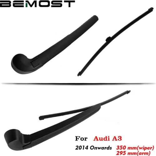 BEMOST Car Rear Windshield Wiper Arm Blade Brushes For AUDI A3 2014 Onwards Hatchback Windscreen Washer Auto Styling Accessories