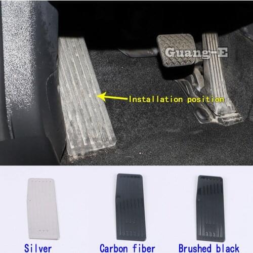 For Mazda 3 Mazda3 Axela M3 2019 2020 2021 Car Stainless Steel Foot Inner Brake Rest Lamp Frame Trim Break Pedal Moulding Parts