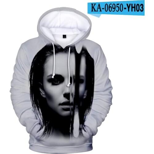 Men Hoodie Popular Natalie Portman 3D Hoodie Fashion Women Hoodies 2021 Streetwear Women/Men Pullovers Natalie Port Kids Clothes