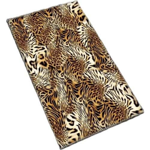 Leopard Fur toilet carpet set коврик для ванной коврик в ванную комнату tapis salle de bain salle de bain alfombra baño mat