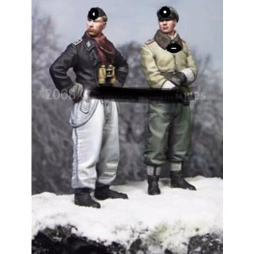 German resin soldiers of World War II Kharkov counterattack two-person kit 1:35