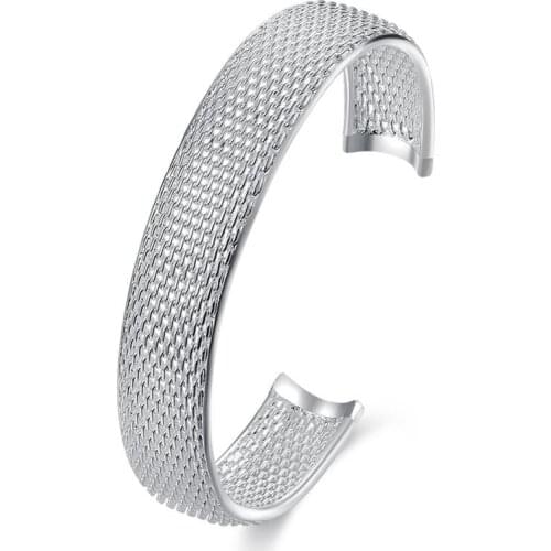 New Style 925 Silver Bracelet 925 Pounds Ladies Wedding Engagement Fashion Glamour Party Jewelry