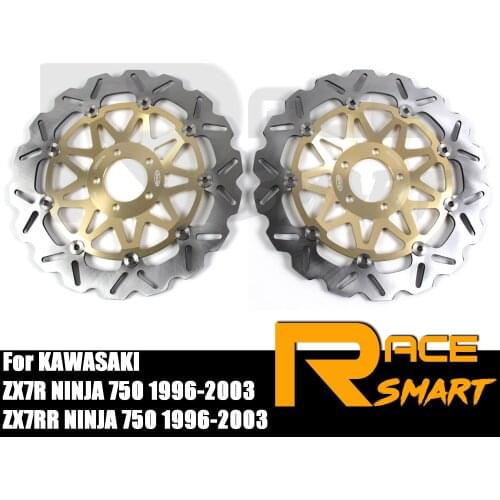Motorcycle CNC Front Brake Discs Rotor For KAWASAKI ZX7R NINJA 750 1996-2003 Brake Disks ZX750R Ninja 1997 1998 1999 2000 2001