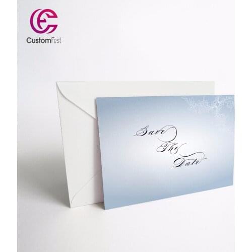 Personalized Thank you card save the date romantic design whole set available GXK020