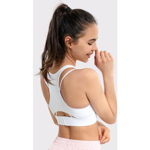 Shockproof Running Sports Bra New Spring Sports Wear For Women Gym Beautiful Back Fitness Clothing Gathering Sujetador Deportivo