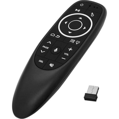 2.4GHz Mini Fly Mouse G10s G10s Pro Voice Air Remote Mouse with Backlight for Android TV Box X96 mini X96 Max Plus PC