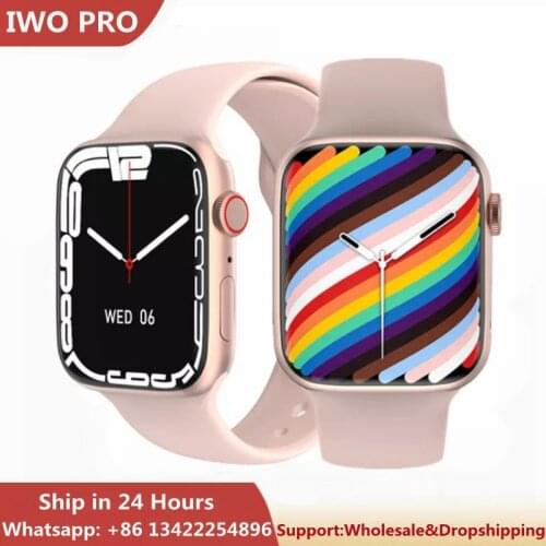 Smart Watch 2021 IWO W37 Series 7 Bluetooth Call 1.75 Inch Split Screen Password Sports Smartwatch For Apple Huawei Xiaomi Watch