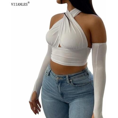 Womens Summer T-shirts VIIANLES China