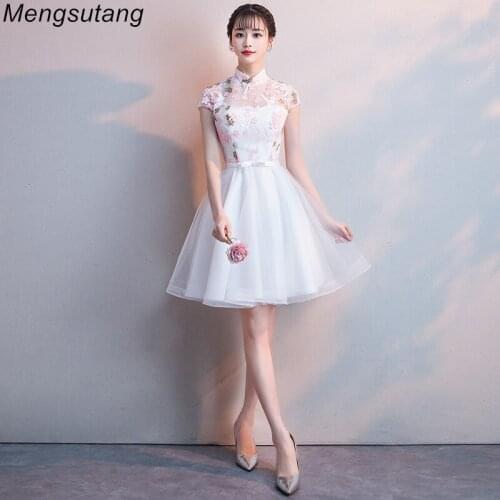 Robe de soiree New Arrival A Line Summer Lace evening dress with Appliques vestido de festa prom dresses party dresses