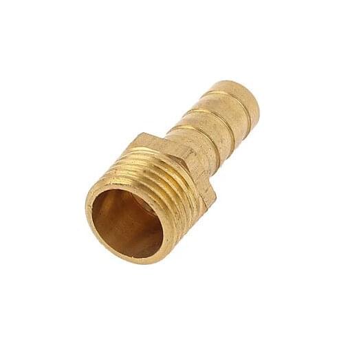 1/4BSP Male Thread Air Pneumatic Gas Hose Straight Barb Fitting Coupling