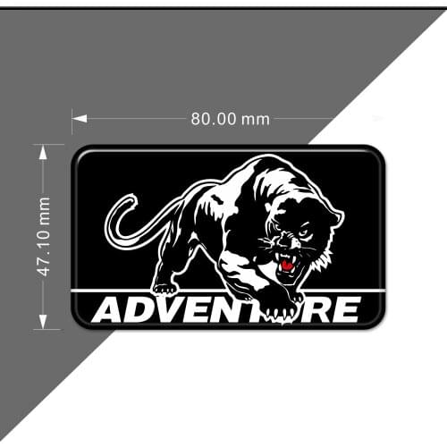 For BMW Honda Yamaha Moto Guzzi Benelli Suzuki GSA Trunk Luggage Aluminum Case ADV Adventure Stickers Windshield Windscreen