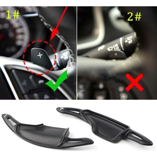 For Chevrolet Camaro Car Steering Wheel Shift Paddle Extension Shifter 2016 2017 2018 Black