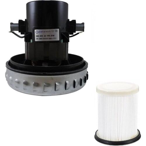 Vacuum Cleaner Motor Arnica Bora 3000 4000 5000 7000 Vacuum Cleaner Motor + Hepa Filter HT-MTR0019-F-1