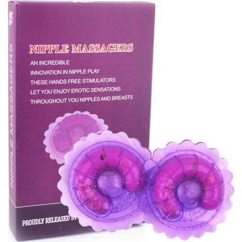 Hot Sale Double Nipples Vibrating Breast Massager for Women with Beautiful Breasts and Sexy Adult Products Nipple Sucker Latex