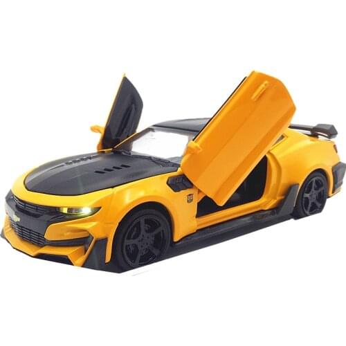 1:32 Toy Car for Chevrolet Camaro Alloy Diecast Car Model with Pull Back Children Kids and Adult Birthday Gifts Collection