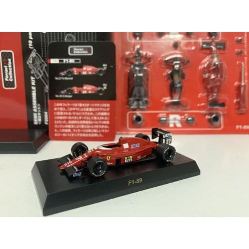 KYOSHO 1/64 FERRARI F1-89 Mansell #27 Formula one F1 RACING Collect die casting alloy assembled trolley model