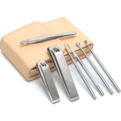 Stainless Steel Manicure Set Nail Clippers Ingrown Nail Nippers Kits With Professional Pedicure Pliers Correction Tool