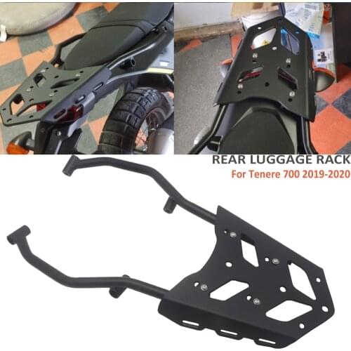 New Rear Carrier Luggage Rack For YAMAHA Tenere 700 Tenere700 TENERE 700 TENERE700 Tracer Motorcycle CNC 2019 2020