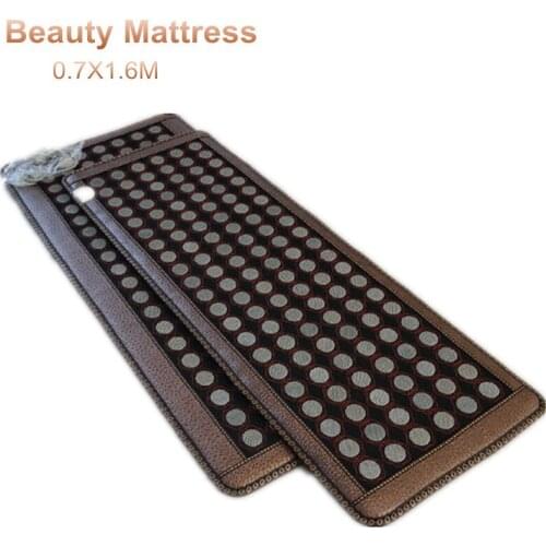 Hot Sale Korea Natural Jade Tourmaline Mattress jade heating massage mattress far infrared negative ion sleeping cushion