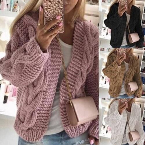Autumn And Winter womens Sweater Cardigan 2021 New Hooded Design womens Knitted Cardigan Sweater Top Long Sleeve Jacket