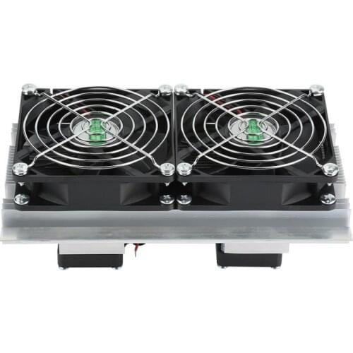 Semiconductor Refrigeration Cooling Household Air ConditioningDevice Thermoelectric Cooler 12A 12V DIY Mini Fridge