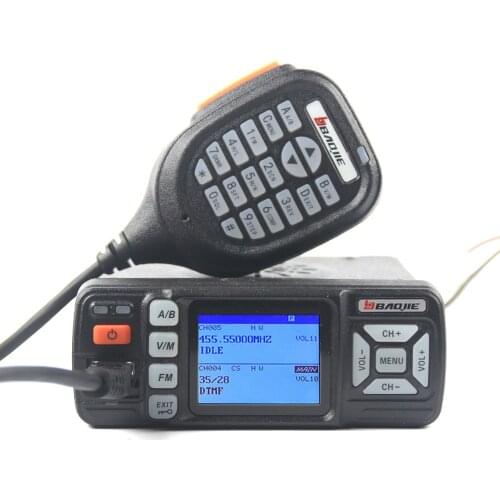 Baojie Walkie Talkie BJ-318 25W Dual Band 136-174 & 400-490Mhz Auto Fm Radio BJ318 Upgrade Versie Van BJ-218