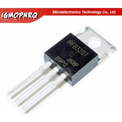 10PCS IRFB3207PBF TO220 IRFB3207 3207 TO-220 new MOS FET transistor