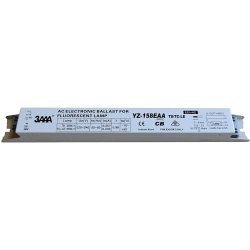 220-240V 3AAA YZ-158EAA AC Electronic Ballast Instant Start Fluorescent Lamp Electronic Ballast for T8 58W TC-LE 55W Lamps CCC