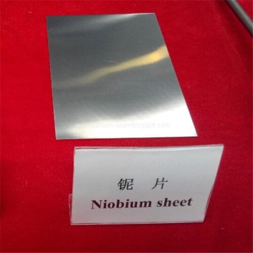 99.95% ASTM B393 niobium plates/sheets for sale