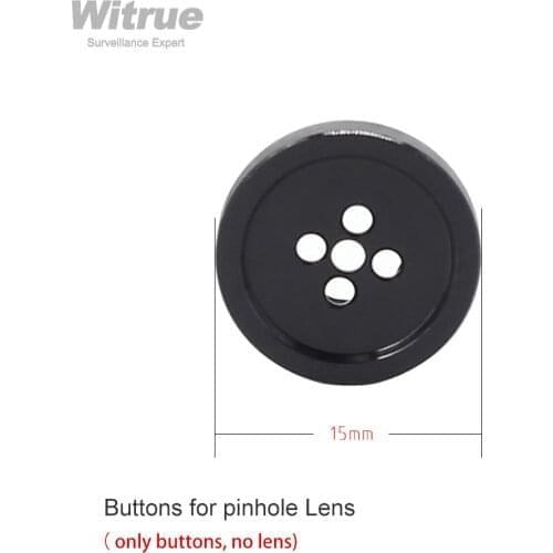 CCTV Accessories Metal Buttons for Phinhole Lens with Screw Mount Size 6.4mm * P0.5 Diameter 15mm Free Shipping 6pcs a lot