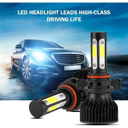 Car Headlight H4 Hi-Lo Beam LED Bulbs 40W 6500K 3000lm H7 H11 9005 9006 9012 LED for Auto Headlamp COB SMD LED Bulb