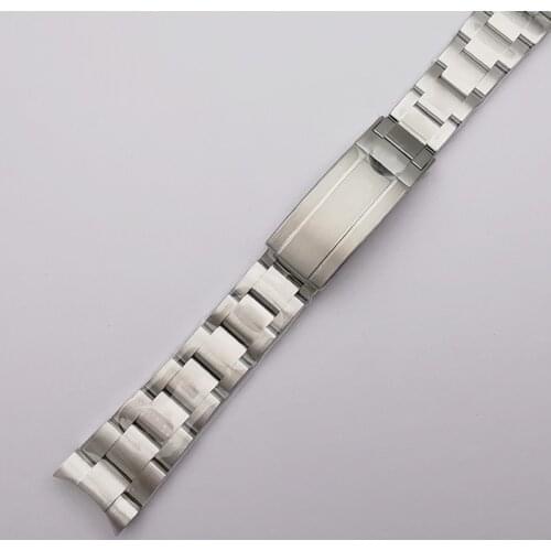 904L Stainless Steel Watch Band Bracelet for Rolex Submariner Watches 20mm Width On Top Quality