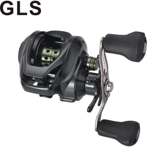 GLS brand full metal wire cup 19+1 bearing explosion-proof magnetic brake left and right hand drop wheel fishing reel