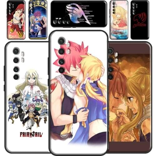 Fairy Tail Erza Natsu Lucy Case For POCO X3 Pro M3 F3 Cover For Xiaomi Mi 10T Pro 11 Ultra A3 9 10 Mi Note 10 Lite
