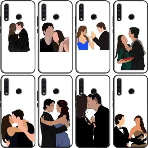 Elena Damon The Vampire Diaries Cover For Huawei Honor 10 Lite 9 20 10i 8X 9X 10X Lite 8A 9A 8S 9S 4C 6C 7C 7A Pro Cover
