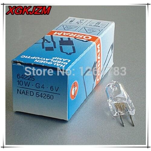 64225 6V10W halogen lamps halogen bulb m / medical equipment bulbs 10pcs / lot +free shipping