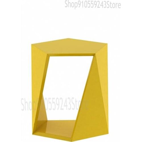 Customized Nordic Minimalist Light Luxury Sofa Side Table Living Room Corner Small Coffee Table Creative Bedroom Bedside Table C
