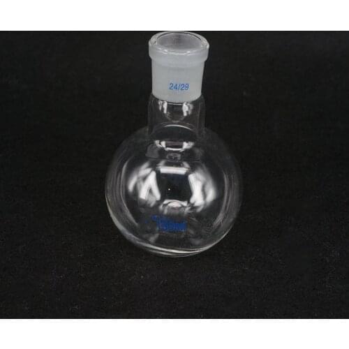 150ML 24/29 Borosilicate Glass Short Neck Flat Bottom Flask Boiling Flask For Laboratory